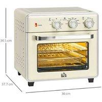 7-in-1 Retro Air Fryer Toaster Oven - Multi-Function, 20L, 1400W