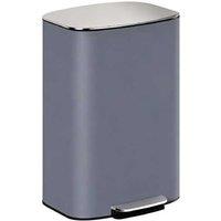 50L Soft-Close Pedal Bin - Stainless Steel, Fingerprint-Resistant, Large Capacity Waste Solution