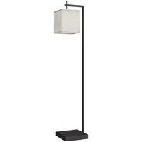 66 Dimmable LED Floor Lamp - Remote Control, Adjustable Colour & Brightness, Modern Linen Shade