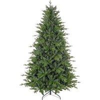 7ft Luxury Bare Artificial Christmas Tree - Traditional Green, 2445 Realistic Tips