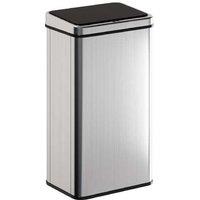 50L Touchless Motion Sensor Bin - Soft Close, Large Stainless Steel Waste Solution