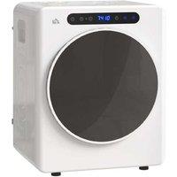 8kg Vented Tumble Dryer - Portable, Freestanding Laundry Dryer, 6 Heat Levels, White
