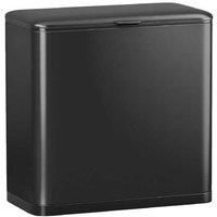 8L Hanging Kitchen Bin - Under Sink Waste Solution - Removable Inner Bucket, Stainless Steel, Lid