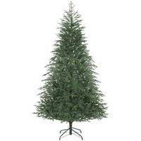 7ft Artificial Spruce Christmas Tree - Realistic Full Nordic Green