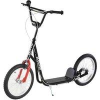 Kids Outdoor Kick Scooter - Adjustable Handlebar, Inflatable Wheels, Ages 5+, Sturdy Steel Frame