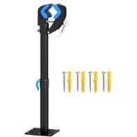 Wall Mount Bike Repair Rack - Heavy-Duty Clamp for Road & MTB Bikes, Adjustable Height, 25kg Capacity