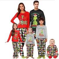 The Grinch Printed Family Christmas Pyjama Set - Bundles Available