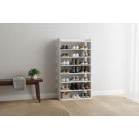 8-Tier Shoe Rack - Organize Entryways with Ample Vertical Storage