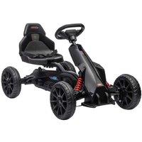 Kids Pedal Go Kart - Outdoor Ride-On, Handbrake, Adjustable Seat, Ages 3-8
