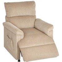 Corduroy Electric Massage Recliner Chair - Ergonomic, Heated, High Capacity