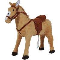 Interactive Plush Sound Effects Riding Horse Toy - Ages 3+, Battery-Operated, Imaginative Play