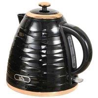1.7L Rapid Boil Electric Kettle, 3000W, Sleek Black, Auto Shutoff