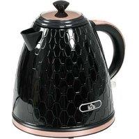Rapid Boil Electric Kettle - 1.7L, 3000W, Sleek Black, BPA-Free