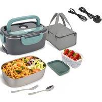 Alivio Electric Lunch Box with Dual Leak-Proof Containers and Fast Heating