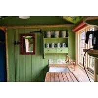 2 Night Stonehenge Shepherd Hut Glamping Escape for 2 with Late Checkout