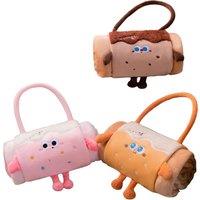 2-in-1 Handbag Cartoon Blanket - 3 Colours, 2 Sizes