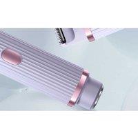 2-in-1 Dual Head Electric Lady Shaver - Cordless, Pain-Free Razor for Sensitive Skin, Bikini & Body