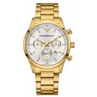Emporio Armani AR1893 Men's Chronograph Gold 44mm Stainless Steel Watch