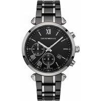 Emporio Armani AR1487 Black Ceramica Ladies Luxury Quartz Watch