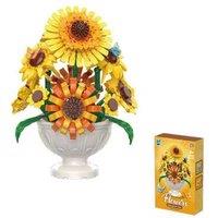 Botanicals Flower Arrangement STEM Building Set - Creative Toy for Ages 6+, Educational, Imaginative Play