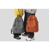 Unisex Black Large Capacity Nylon Handbag - Lightweight Organiser Tote for Everyday Use