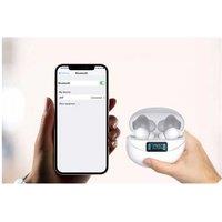 Wireless Bluetooth Earbuds with Digital Display, Touch Controls & Long Battery Life - Premium Headphones for Music, Calls & Fitness