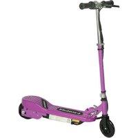 Foldable Electric Scooter for Kids - Battery-Operated Outdoor Ride-On (Ages 7-14, Purple)