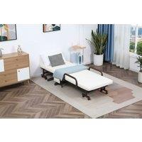 Ottoman Divan Bed with Storage Base & Premium Fabric - Single Size