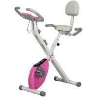 Folding Magnetic Exercise Bike - Space-Saving Steel Frame, Adjustable Resistance, Compact Home Gym Equipment