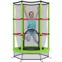 Kids Outdoor Trampoline with Safety Net - Ages 3-6, Bouncy Active Play
