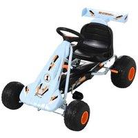 Kids Adjustable Outdoor Pedal Go-Kart (Ages 3+) - Sturdy, Safe, and Fun Ride-On Toy