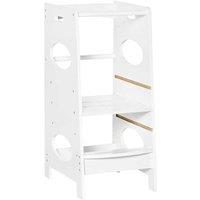Kids Adjustable Step Stool Tower - Ages 3-6, Safe Learning Helper, Indoor Activity