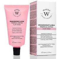 Dragonfruit & BHA Pink Clay Detox Mask - Salicylic Acid, Brightening, For All Skin Types, Vegan Formula