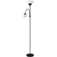 LED Floor Lamp 180cm - Modern Mother & Child Uplighter, Adjustable Colour Temperature, Energy Efficient