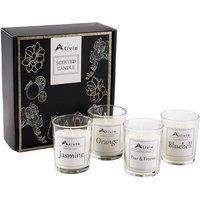 4-Piece Scented Candle Gift Set for Aromatherapy - Natural Soy Base & Lasting Fragrance