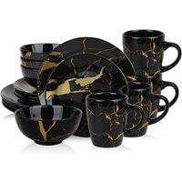 Alivio 16-Piece Premium Porcelain Dinnerware Set