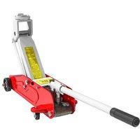 2 Ton Low Profile Hydraulic Car Jack - Heavy-Duty Steel, 12-30cm Lift, Overload Protection