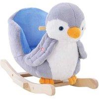 Interactive Plush Rocking Penguin - 32 Songs - Battery-Operated Ride-On Toy for Ages 18m+