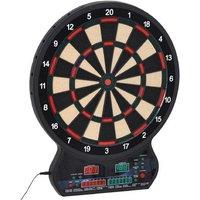 Plastic LED Electronic Dartboard Game Set with 12 Darts - Family Outdoor Leisure, Multi-Game Modes