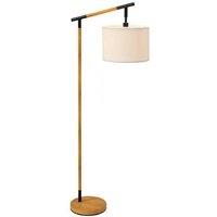 Modern LED Floor Lamp with 350 Rotating Shade - Energy Efficient, Adjustable, E27 Bulb Included