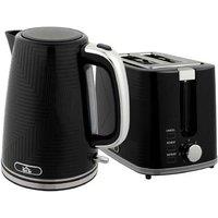 Sleek Rapid-Boil Kettle & Two-Slice Toaster Set - Modern 1.7L, High-Performance Breakfast Appliances