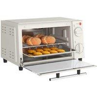 9L Mini Oven Grill - Compact Countertop Electric Oven, 750W, Adjustable Timer & Tray