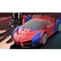 Remote Control Spider Transform Car Toy for Kids (Ages 4+) - Stunt RC, LED Lights, Outdoor Fun