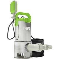 Heavy-Duty Submersible Water Pump - 1100W, Stainless Steel, 18500L/H High Flow