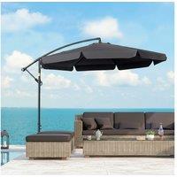 2.7m Cantilever Banana Parasol - Metal Frame, Weather-Resistant, Modern Outdoor Shade