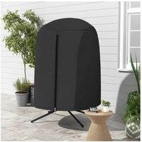 Weather-Resistant Oxford Hanging Egg Chair Cover - 190 x 128cm Outdoor Furniture Protector