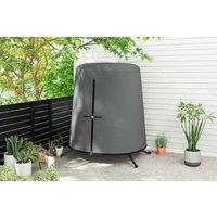 Weather-Resistant Oxford Hanging Egg Chair Cover - 196 x 230cm, Grey, Outdoor Furniture Protection
