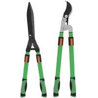 Telescopic Garden Shears & Lopper Set - Adjustable Landscaping Tools