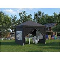 3 x 3m Weather-Resistant Pop-Up Steel Gazebo with Removable Walls - Outdoor Event Shelter