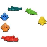 Crocodile Stepping Stones Sensory Balance Toys - Ages 3-8, Outdoor Creative Play, Non-Slip, Educational